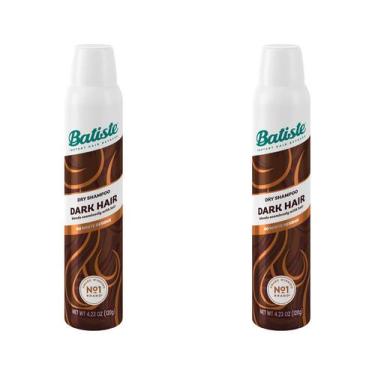 Imagem de Shampoo seco Batiste Color Dark Hair 200 ml (pacote com 2)