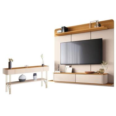 Imagem de Home Suspenso Galax E Aparador Vivant Cinamomo Off White - Hb Móveis