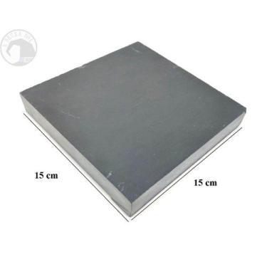 Imagem de Base em Ardósia para Caldeirão - Pedra Ardósia Natural 15 x 15 cm - no