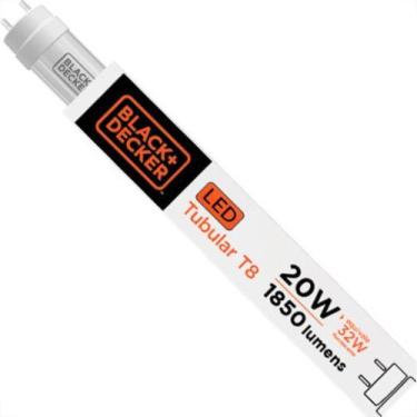 Imagem de Black Lamp Led Tubo T8 B&D 20W 6,5K - DEWALT