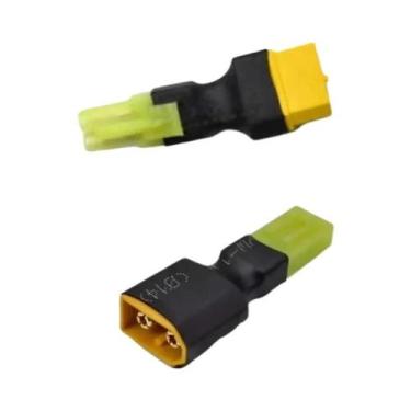Imagem de Adaptador Mini Tamiya Macho-Fêmea Para Conector De Bateria XT60 T Plug