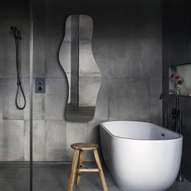 Imagem de Espelheira 90Cmx40Cm Organico E21 Incolor - Cubas E Gabinetes