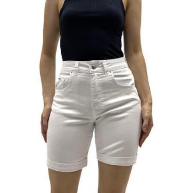 Imagem de Bermuda Tanise Sarja Ciclista Feminina-Feminino