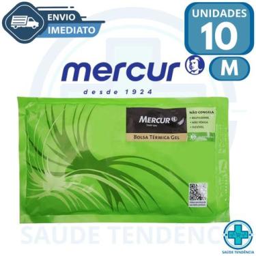 Imagem de kit 10 Bolsa Térmica Em Gel Mercur Não Congela Tamanho M Maleável