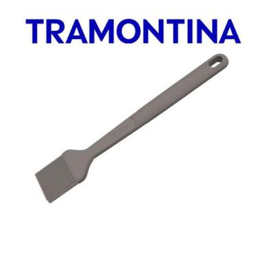 Imagem de Pincel Tramontina Softta de Silicone Cinza