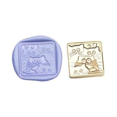 Imagem de Carimbo De Cera De Animais Fofos Para Cartões, Envelopes, Convites De 