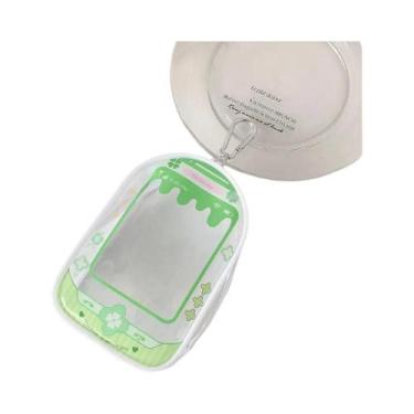 Imagem de Mochila Transparente De PVC Kawaii De 10cm Com Boneca, À Prova De Poei