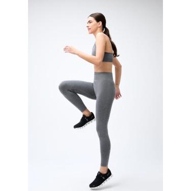 Imagem de Calça Legging Esportiva Hering Sports Mescla Feminina-Feminino