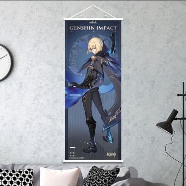 Imagem de Imagem de arte de parede Genshin Impact Nahida e Alhaitham 30x75cm