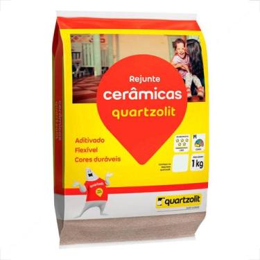 Imagem de Rejunte quartzolit 1kg branco flexivel