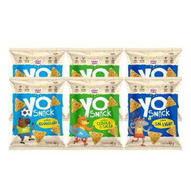 Imagem de Kit Yo Snack Infantil Sabores Sortidos Vegano - Nhami Mami 6 Unidades 