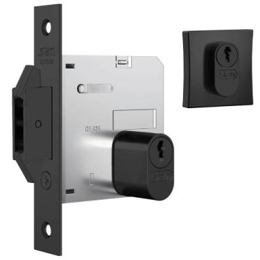 Imagem de Fechadura Biel 1006 para Porta de Bater e Correr com Roseta Quadrada B