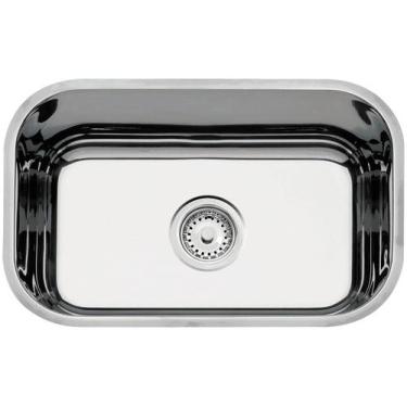 Imagem de Cuba n.1 Tramontina 47 x 30 x 14 cm Lavínia 47 BL Standard em Aço Inox