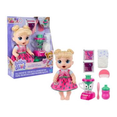 Imagem de Baby Alive Vitamina Doce Harper Hugs Loira - Hasbro, Vitamina Doce