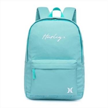Imagem de Mochila Hurley Feminina Escolar Resistente Espaçosa Faculdade 16 Litros-Feminino