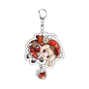 Imagem de Chaveiro Acrílico Fofo De Desenho Animado Raiden Shogun Yae Miko Nahid