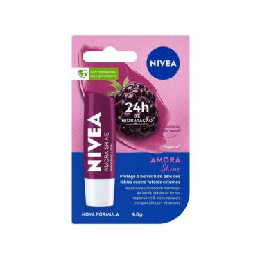 Imagem de Hidratante Labial NIVEA Amora Shine 4,8g, Amora, Amora, 1, 4,8g