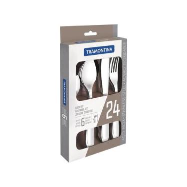 Imagem de Faqueiro 24 Peças Havana Tramontina, Inox, 24