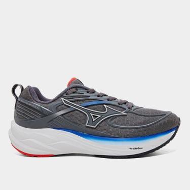 Imagem de Tênis Infantil Mizuno Space 6, Chumbo, 36