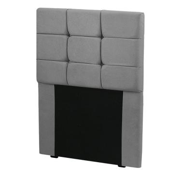 Imagem de Cabeceira Para Cama Box Solteiro Julia 90cm Veludo Com Botões Caramelo Star Confort