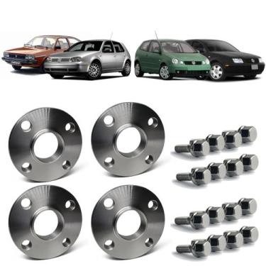 Imagem de 4 Espaçador Alargador De Rodas 15mm Passati Golf Polo Jetta - Borfix