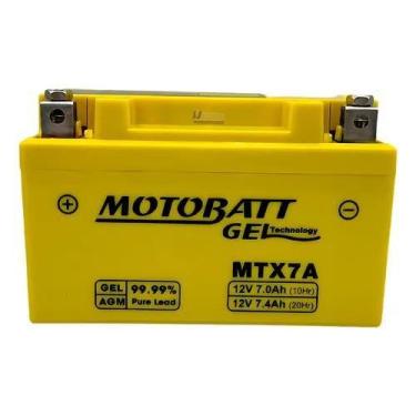 Imagem de Bateria para moto Burgman 12v 7ah - MOTOBATT