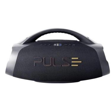 Imagem de Caixa de Som Amplificadora Pulse X Boombox SP626 220W, BIVOLT, Preto