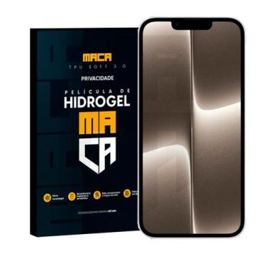 Imagem de Película Hidrogel Frontal Comp. Iphone 16E Privacidade - MACA