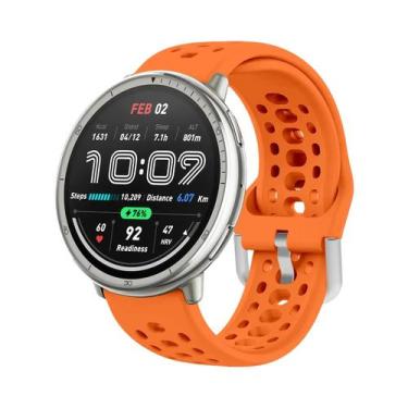 Imagem de Pulseira De Silicone Oficial Amazfit Active 2 GTS 4 3 Mini Bip 3, Resp