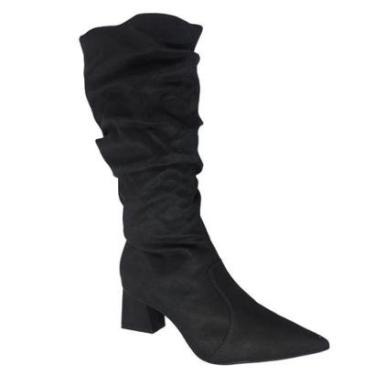 Imagem de Bota Bebecê Slouchy Cano Médio-Feminino