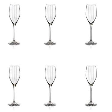 Imagem de Conjunto de 6 Taças De Cristal P/ Espumante 170Ml Proper Effect - Oxfo