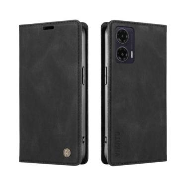 Imagem de Capa Flip De Couro Para Motorola Moto G Series G86 G85 G84 G75 G56 G55