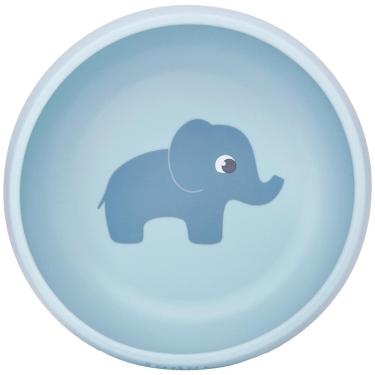 Imagem de Bowl Em Silicone Buba Com Ventosa Cloudy Elefante Azul