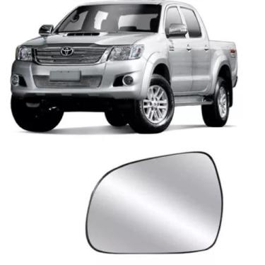 Imagem de Lente C/ Base Retrovisor Hilux Sw4 2005 A 2015 Lado Esquerdo - MJ