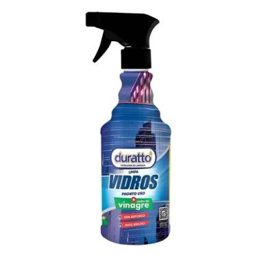 Imagem de Limpa Vidros Poder Vinagre Brilho 500ml Com Gatilho Duratto