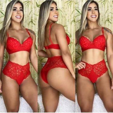 Imagem de Kit com 10 conjuntos de lingerie de muito luxo (calcinha e sutiã). - Z