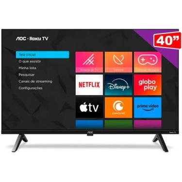 Imagem de Smart TV AOC 40 40S5045 78G Roku TV DLED Full HD, Bivolt