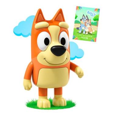 Imagem de Brinquedo Infantil Boneca Bingo irmã da Bluey Cachorrinha Divertida Me