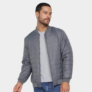 Imagem de Jaqueta Broken Rules Nylon Masculina, Cinza, M