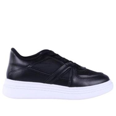 Imagem de Tênis Feminino Moleca Casual 5816,108 Preto-Feminino