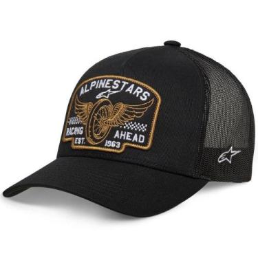 Imagem de Boné Alpinestars Heritage Patch Trucker Preto, Preto, Único