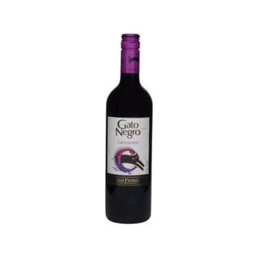 Imagem de Vinho Tinto Chileno Gato Negro Carmenere 750ml, Seco, Tinto