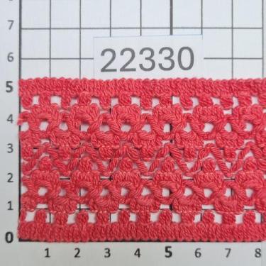 Imagem de 20m Renda Algodão 5cm 5,2cm 5,5cm 5,8cm 6cm 10cm vermelho turqueza ver