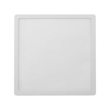 Imagem de Luminária Plafon Led Quadrada de Sobrepor 24W - Downlight 6500K Bivolt