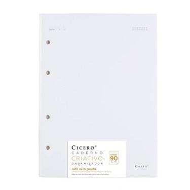 Imagem de Refil caderno criativo cicero 40fls offset 90g s/pauta 17x24
