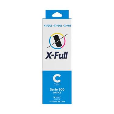 Imagem de Tinta X-Full Compativel C/L504/544 Corante Ciano Cyan 70ML - ByQualy