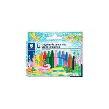 Imagem de Giz de Cera Jumbo Staedtler 12 Cores 2999 C12