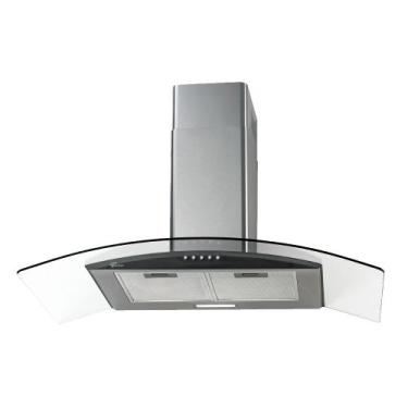 Imagem de Coifa De Parede Fischer Fit 90Cm Inox Escovado, 110V