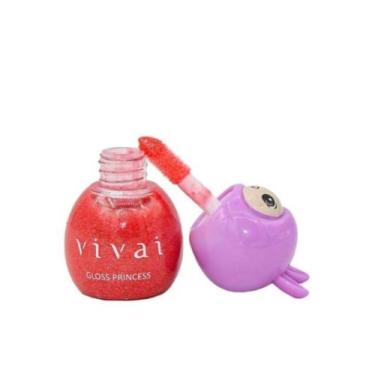 Imagem de Lip Gloss Vivai My Little Princess Labial Kids Juvenil Vivai, 01