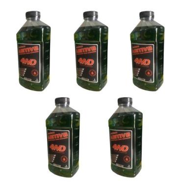 Imagem de Aditivo Para Radiador Verde Kit Com 5 - 4WD